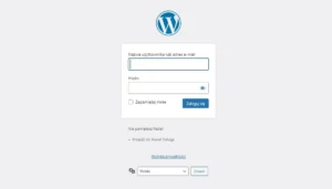 zmiana hasła WordPress