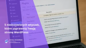Widok panelu WordPress z otwartą listą zainstalowanych wtyczek