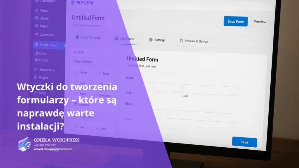 Tworzenie formularza kontaktowego w edytorze WordPress
