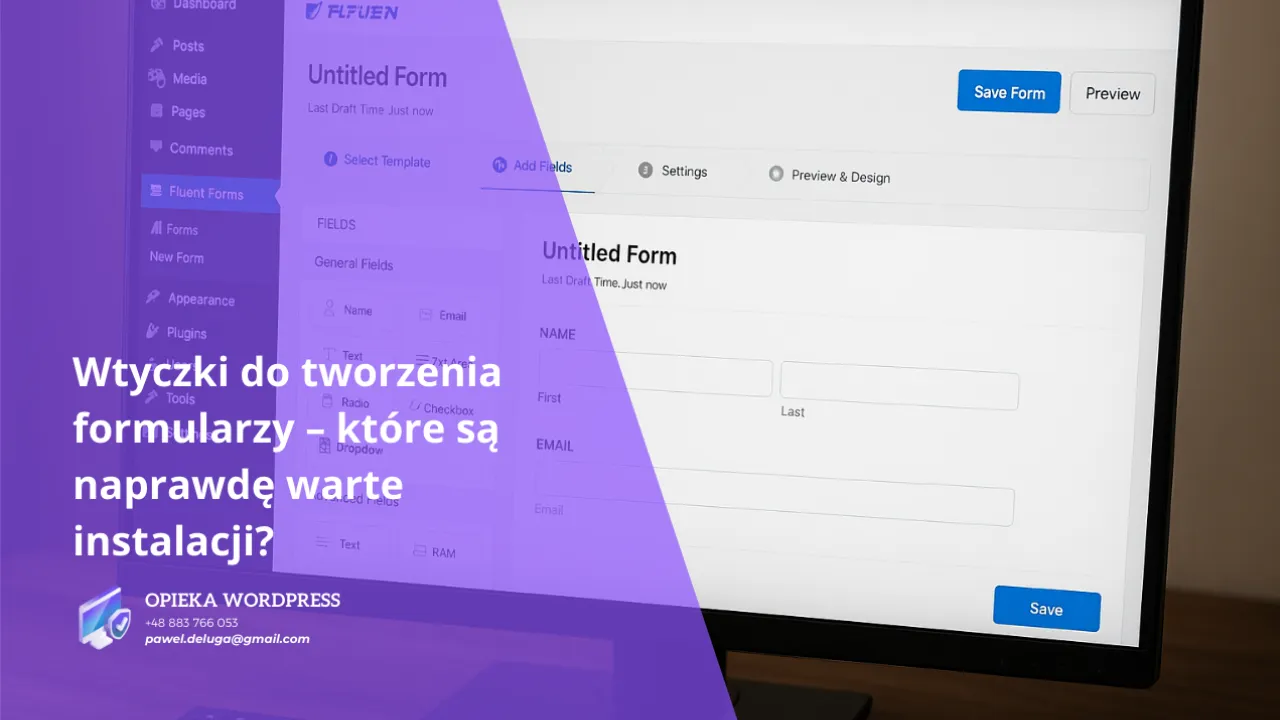 Tworzenie formularza kontaktowego w edytorze WordPress