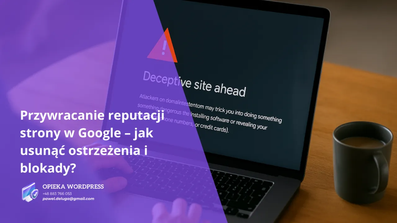 Przywracanie reputacji strony w Google – jak usunąć ostrzeżenia i blokady?
