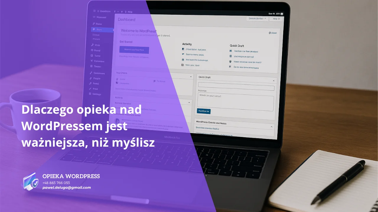 Profesjonalna opieka nad WordPressem – bezpieczeństwo i aktualizacje witryny
